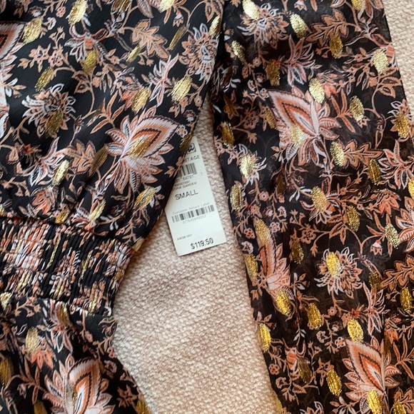 INC International Concepts Printed Surplice Mini Dress Cora Garden. - Picture 3 of 5